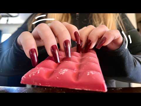chocolate asmr tap & scratch for explosive tingles ♥︎ lofi asmr