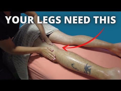 Legs Massage For Deep Relief | Female Therapist Technique | Soothing ASMR