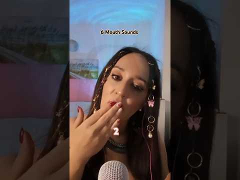 6 Mouth sounds #asmr #asmrmouthsounds #asmrrelax #asmrtingles #asmrsleep #relax #tingles