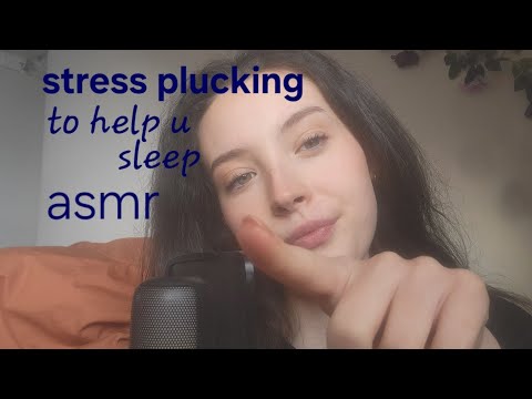 Looped stress plucking asmr 