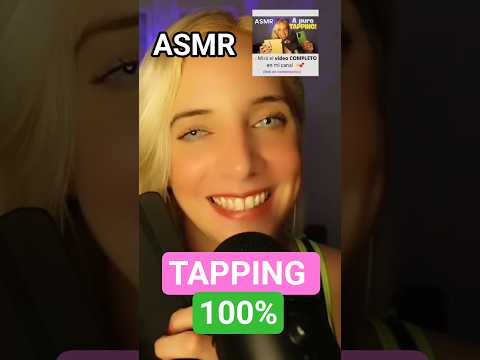 ASMR a puro TAPPING! 😴 #asmr #asmrespañol