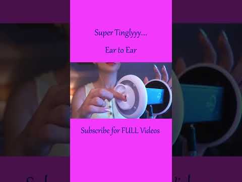 ASMR Ear Cleaning & Ear Massage 👂 #shorts