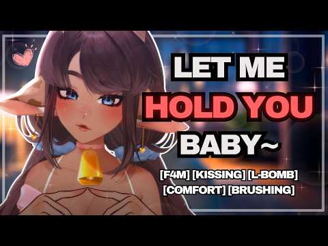 Needy Girlfriend Whispers Her Love For You While You Sleep On Her Lap ASMR