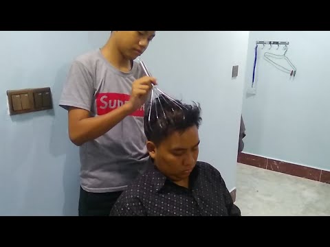 ASMR Relaxing Comb and Tool Head Massage by brother