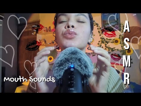 ASMR - Sons de Boca pra VOCÊ relaxar (*secos e molhados) | Wet and Dry Mouth Sounds 💦👄