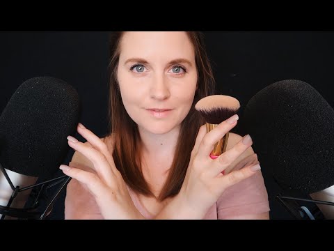 ASMR Ear To Ear Attention | Soft Speaking Guided Relaxation with Mic Brushing and Scratching