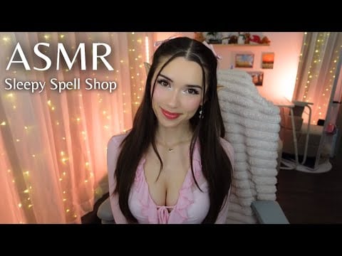 ASMR Sleepy Spell Shop ♡ Elf Girl Massages Your Brain to Help You Relax (Twitch VOD)