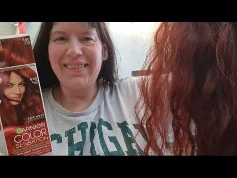 ASMR Let me Dye your Hair ...   this is your calm safe space ...