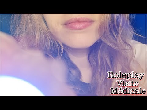 ASMR FRANÇAIS 🌸 ROLEPLAY MEDECIN "VISITE MEDICALE" - 100% RELAXATION