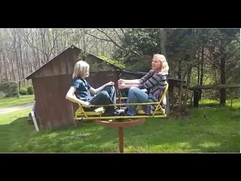 SouthernASMR Sounds Vlog ~ Spinning!  (Easter Sunday 4-16-2017)