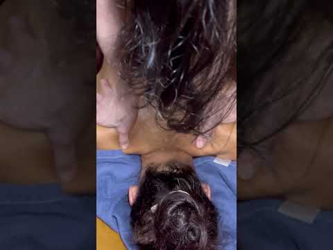 ASMR: I fell Asleep with This Barbershop Full Service Massage! #shorts