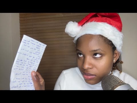 ASMR Gum Chewing ✨ 17 Reasons Why You Won’t Be Getting Christmas Gift 😒