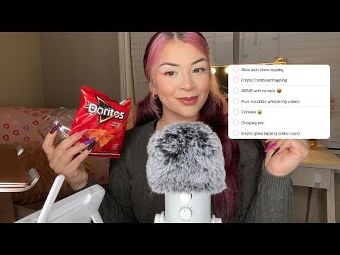 ASMR trigger assortment | @AlexandriaAsmr1 most hated asmr triggers 🫢