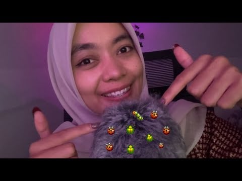 ASMR Plucking and Searching Bugs For You 🐛🐞🪲 (Fluffy Mic)