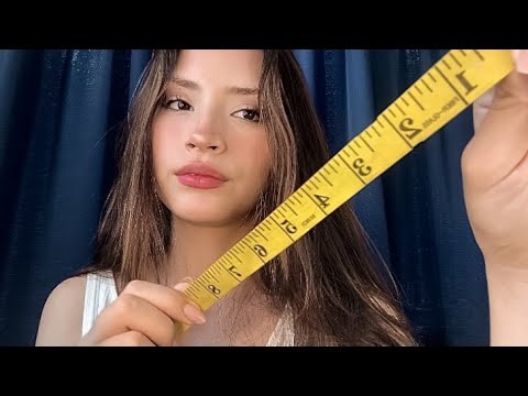 Tomando medidas de tu CARITA 🤍 ROLEPLAY ASMR