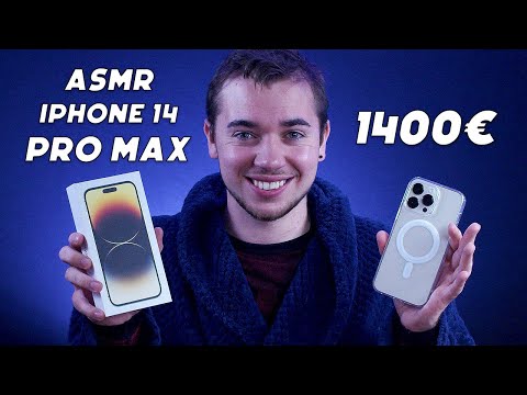 ASMR : AVEC L'IPHONE 14 PRO MAX 1429€ UNBOXING