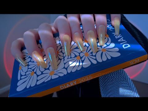 ASMR fast not aggressive tapping on random objects (no talking)