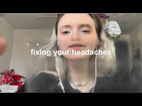 lofi asmr! fixing your headaches with surgery! doctor roleplay!