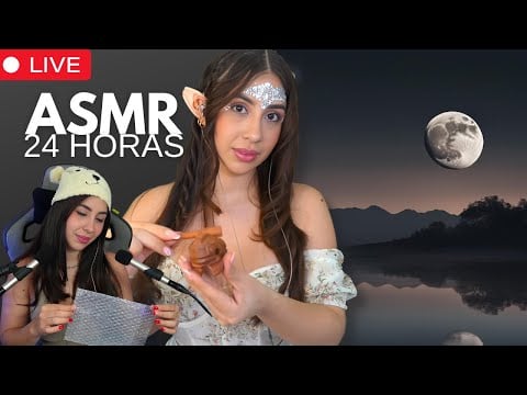 ASMR 🌙 Anti Estrés: Relajación Continua 24 Horas | NIICOLENCO