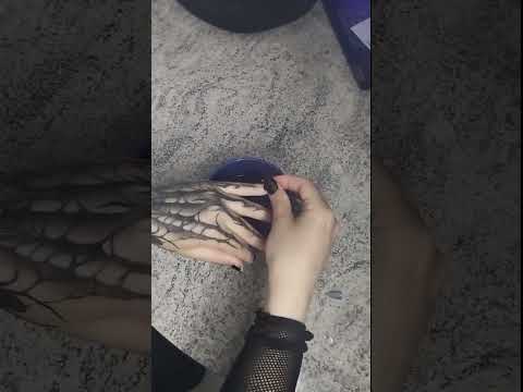 RETIRANDO UNHAS POSTIÇAS #asmr #asmrsounds #relax #visualtingle #asmrvideo
