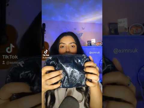 ASMR ITENS DA MINHA NÉCESSAIRE #asmr #unboxing #relaxante #relax #asmrtriggers #shorts #asmrvideo