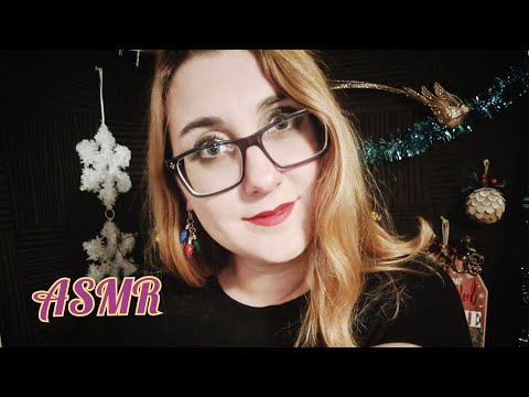 ASMR Making You a Christmas Potion to Give You Tingles (repeating, spanglish)