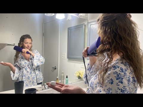 ASMR POV: Hair Styling 💆‍♀️ | Relaxing Product Sounds, Brushing & Soft Movements