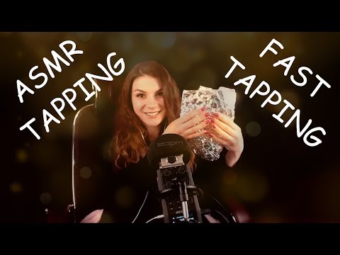 АСМР БЫСТРЫЙ ТЭППИНГ - ИНТЕНСИВНЫЕ ТРИГГЕРЫ / ASMR SUPER FAST TAPPING