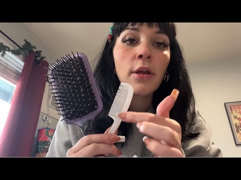 ASMR Fast 5 Min Cozy Christmas Haircut (Lofi)