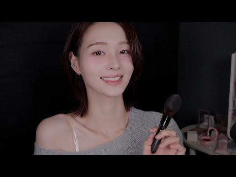 ASMR(Sub) 잠이 오는 아이돌 대기실 메이크업 상황극 | K-POP Idol Make up Role Play (Guaranteed sleep)