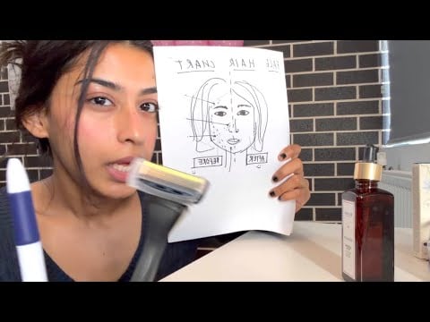 Worst reviewed facial hair removal ASMR  appointment 
