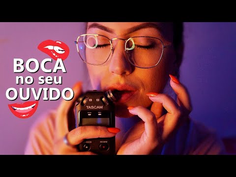 ASMR SONS DE BOCA QUE VÃO TE FAZER DORMIR!