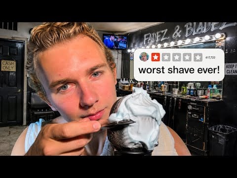 ASMR 1 star realistic shave