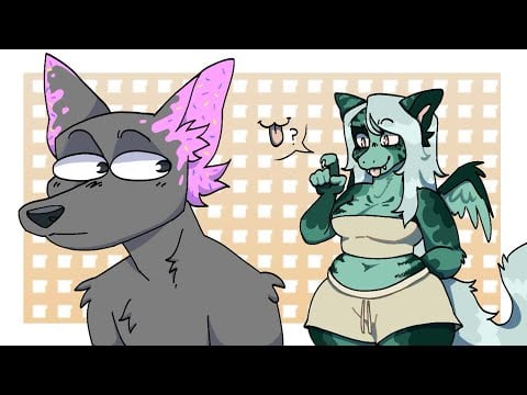 Furry Asmr| Dragon Takes Care Of Your Messy Candy Ears (soft talking, mouth sounds, mic brushing)