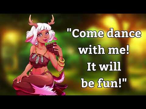 {ASMR} Faun comforts you at the spring festival [human listener x satyr VA] [stress comfort] [music]