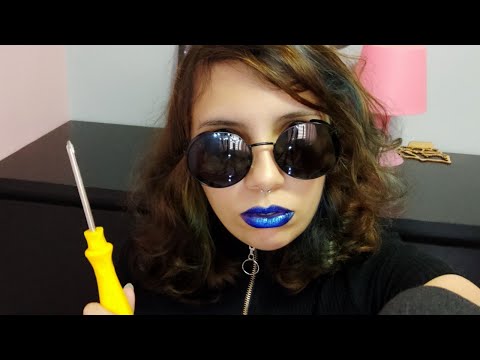 Arrepiando Sua Espinha Robótica - ASMR | Roleplay Cyberpunk