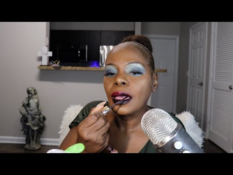 Changing My Day Makeup Into A Night Look ASMR Tutorial