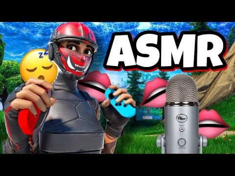 ASMR Français sur FORTNITE Bruits de BOUCHE très puissants et proche du micro 😴💤