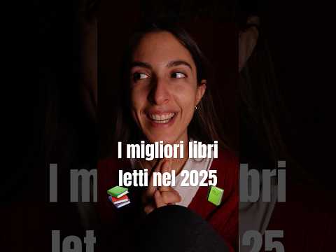 I miei libri preferiti del 2025 🩷 #asmrita #softspoken #shortasmr
