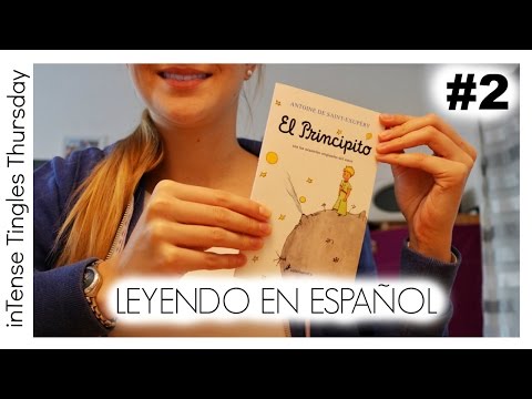 ASMR ♥ Ear to Ear Reading You to Sleep 🇪🇸 Spanish 🇪🇸