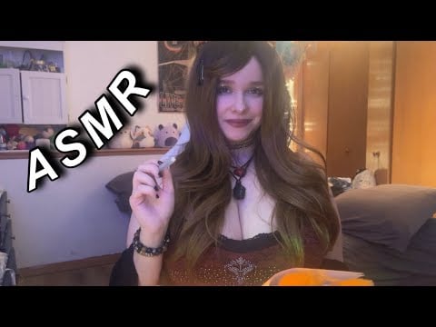 ASMR - Quirky Date Asks You Personal Questions (She Has a Crush on You)