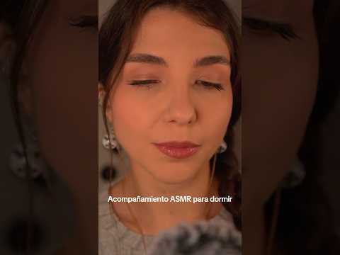 ASMR de acompañamiento para dormir mejor 🛌🌙 #asmr #asmrsleep #dormirmejor #relajación