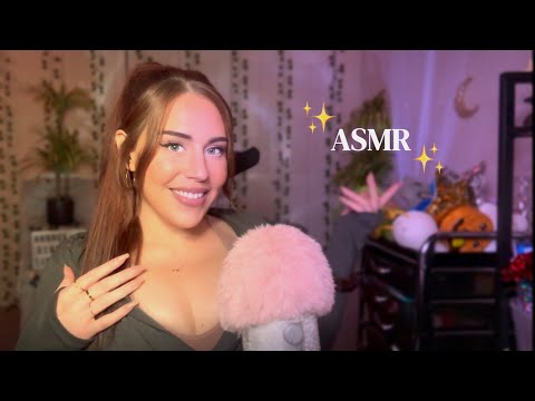 ASMR ✨Clicky & inaudible whispers, focus triggers, tapping, mouth sounds & more for major TINGLES! 🫠