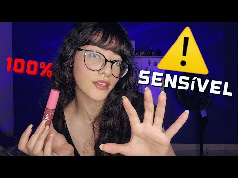 ⚠️ ASMR na SENSIBILIDADE MÁXIMA ⚠️ (100% sensível)