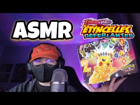 ASMR Français • OUVERTURE DE LA VALISETTE PIKACHU POKEMON 😴💤 (elle est incroyable)