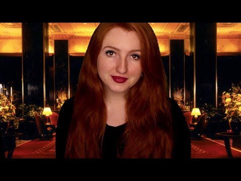 ASMR Hotel Check In Roleplay (Typing, Soft Spoken)