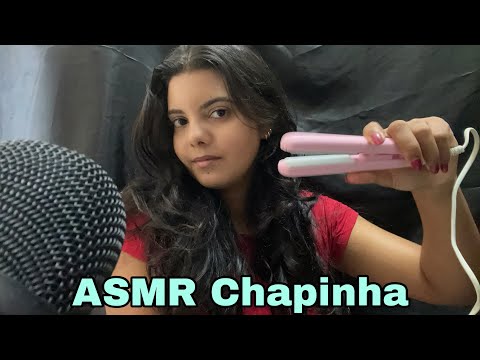 ASMR: Fazendo CHAPINHA no seu Cabelo