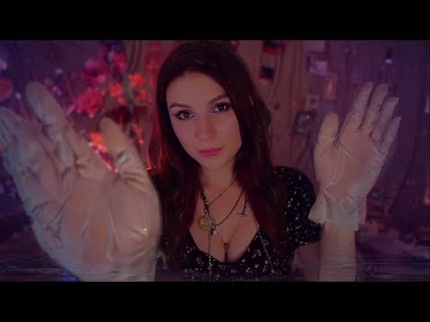 ASMR Satisfying Glove Sounds & Quiet Sleep Music 💤 Deep Relaxation Session