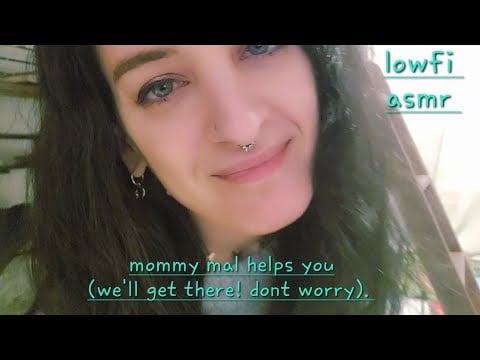 ASMR | mommy helps you with your potty regression (we'll get there!) 