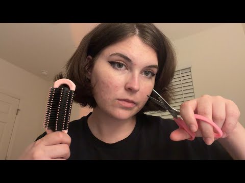haircut asmr 2, whispered 